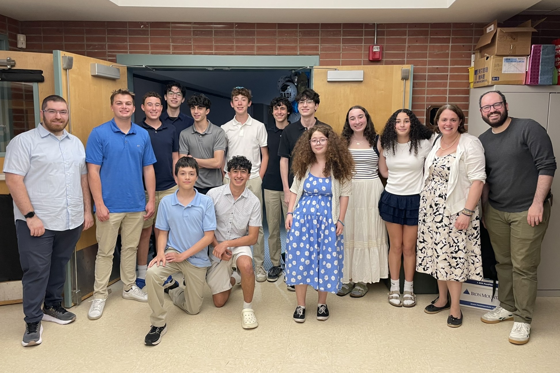 alumni huge group at 2025 grad.JPEG